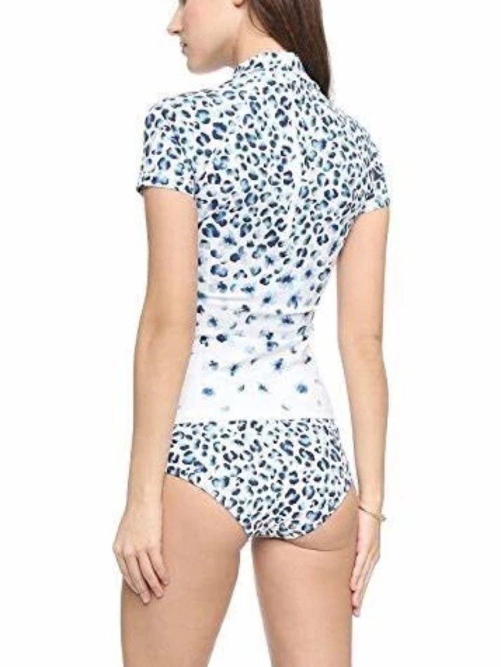 Tory Burch Sierra Rash guard Surf Top Shirt Sz XS - Picture 2 of 13